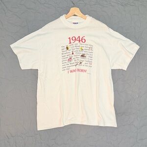 Vintage 1996 San Antonio “I Was Born!” T-Shirt – Hanes Beefy-T